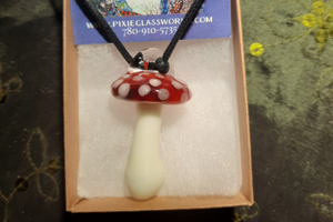 Mushroom Pendant - Amanita