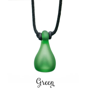 Aromatherapy Jewelry, Color Frosted - Green