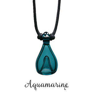 Aromatherapy Jewelry, Gem Tone - Aquamarine