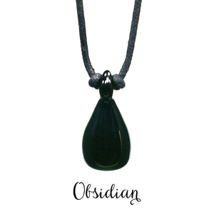 Aromatherapy Jewelry, Gem Tone - Obsidian